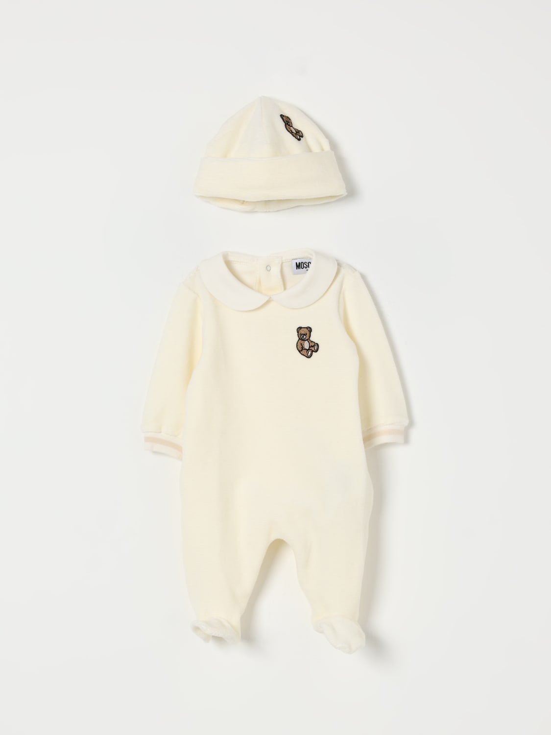 MOSCHINO JUMPSUIT: Pack kids Moschino, White - Img 1