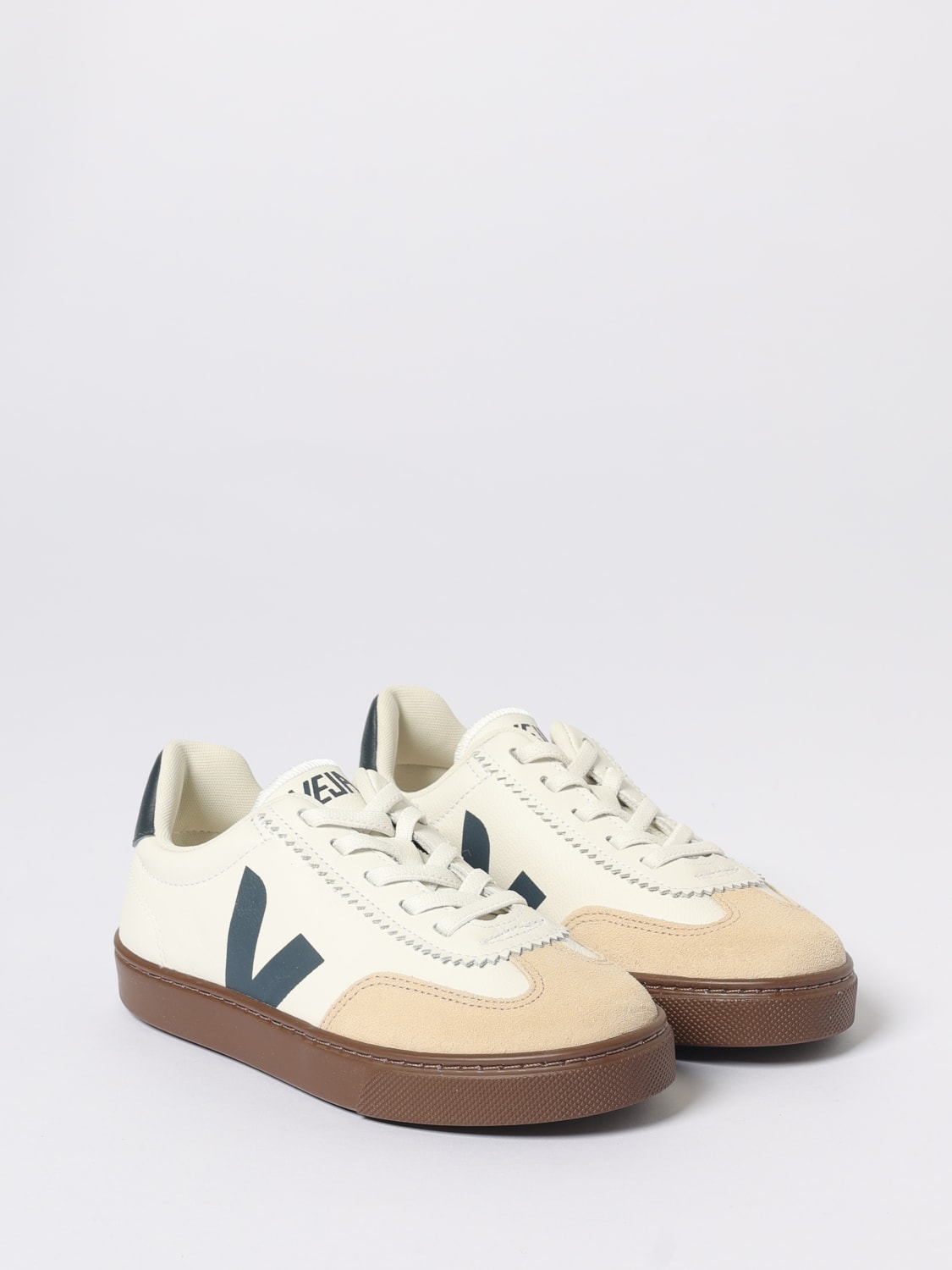 VEJA SHOES: Shoes kids Veja, White - Img 2