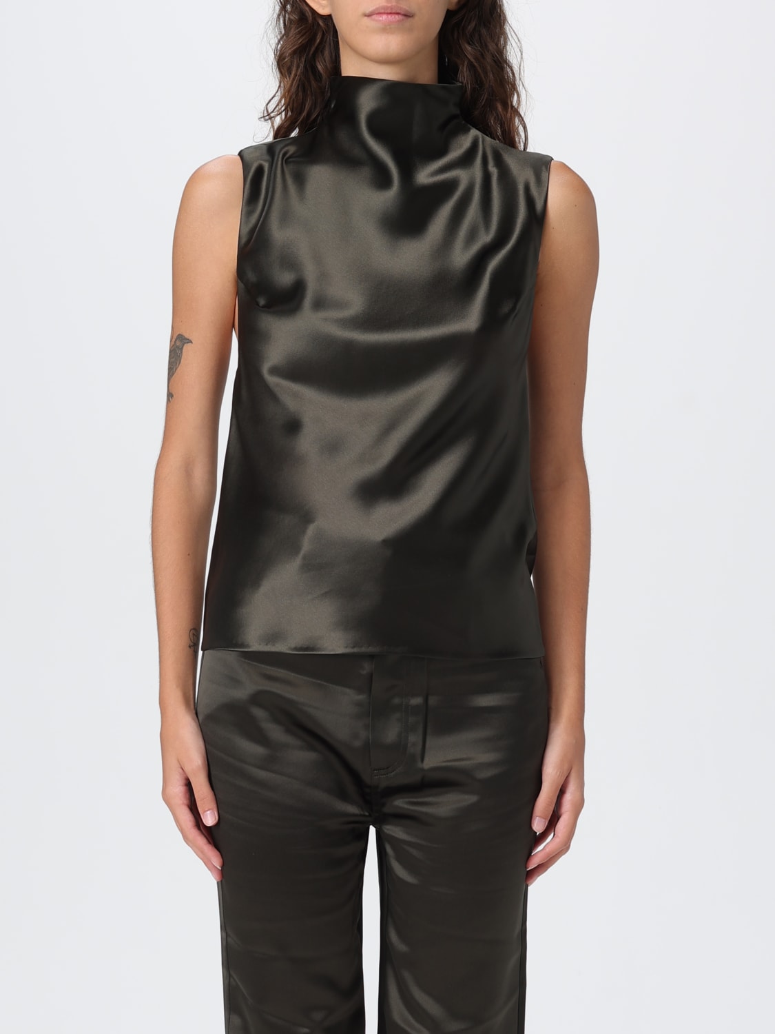 NANUSHKA TOP: Top woman Nanushka, Green - Img 1