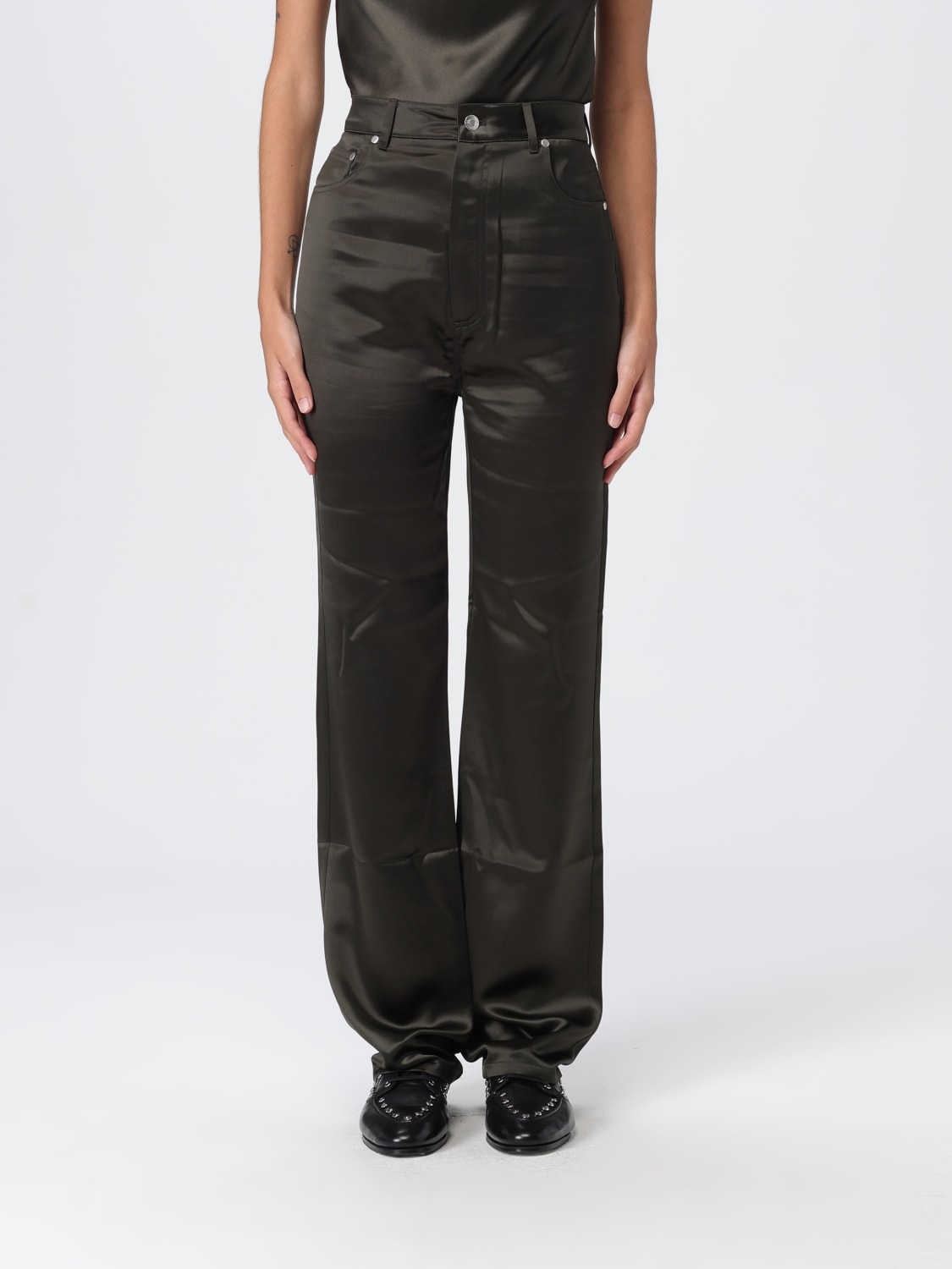 NANUSHKA PANTS: Pants woman Nanushka, Green - Img 1