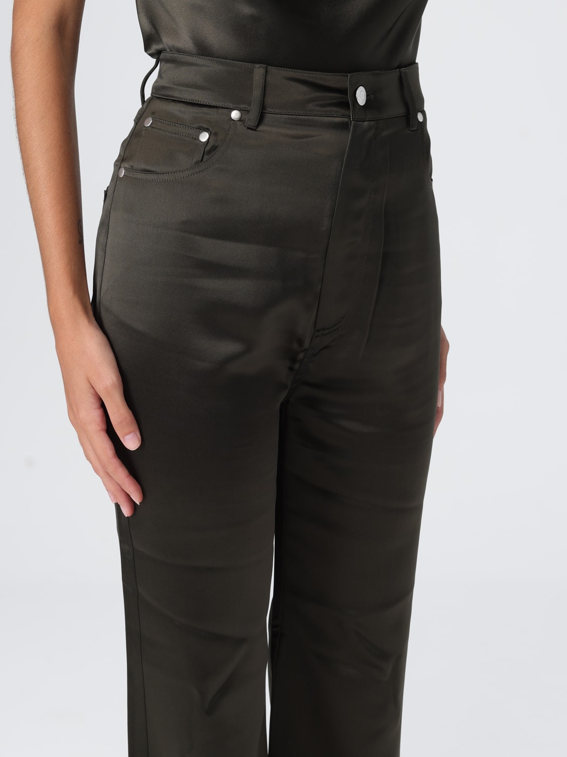 NANUSHKA PANTS: Pants woman Nanushka, Green - Img 4