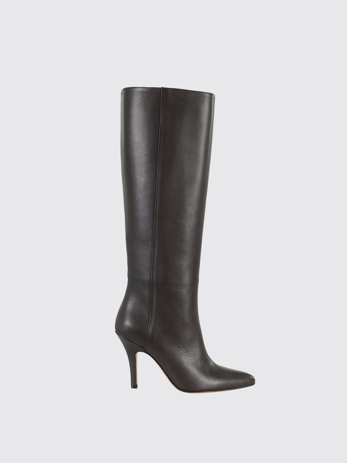 MM6 MAISON MARGIELA STIVALI: Stivale Architype MM6 Maison Margiela in pelle , Nero - Img 1