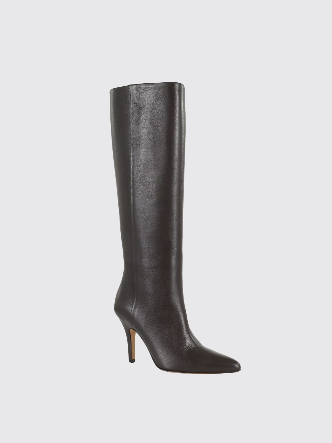 MM6 MAISON MARGIELA STIVALI: Stivale Architype MM6 Maison Margiela in pelle , Nero - Img 2