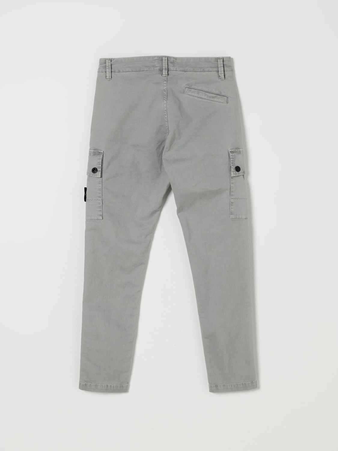 STONE ISLAND JUNIOR БРЮКИ: Брюки Детское Stone Island Junior, Серый - Img 2