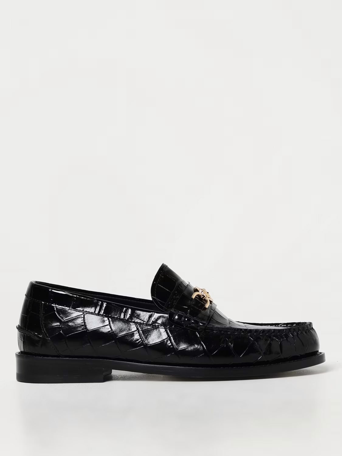 VERSACE MOCASINES: Zapatos hombre Versace, Negro - Img 1