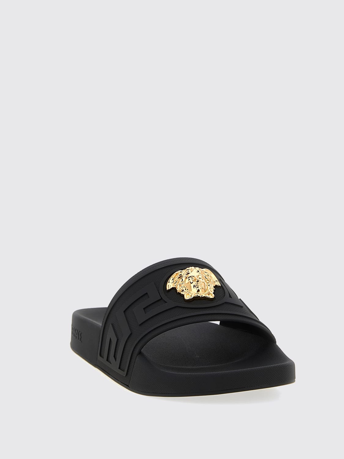 VERSACE SANDALS: Sandals men Versace, Black - Img 2
