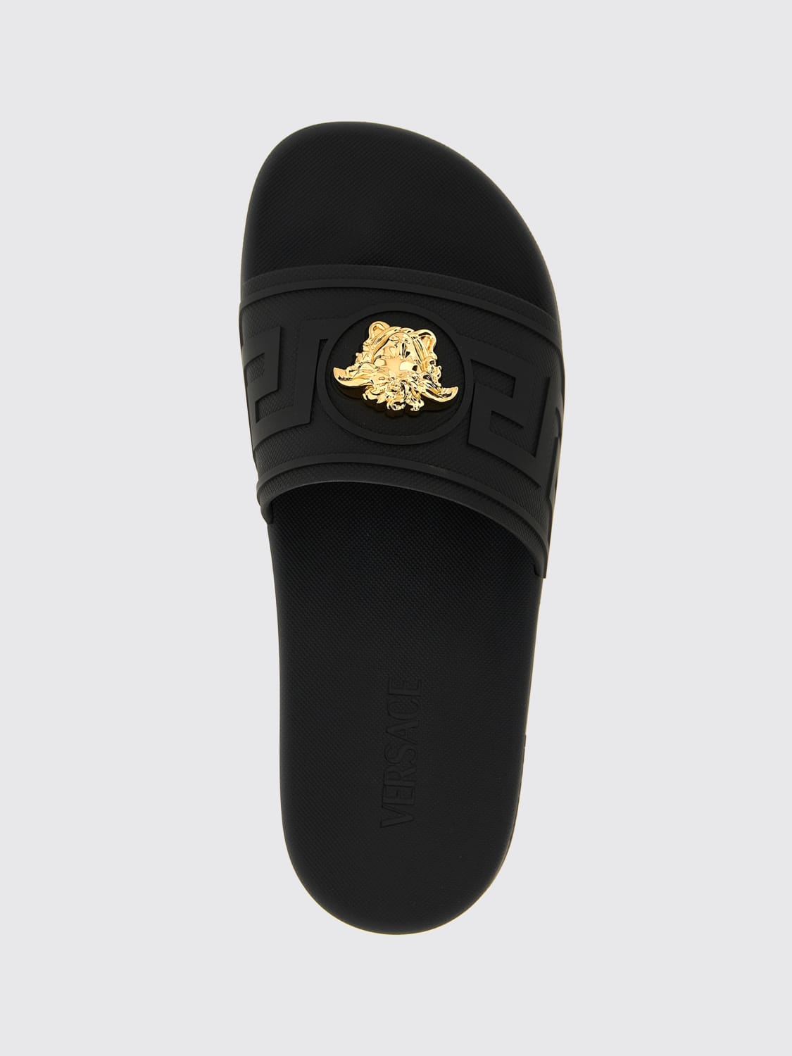 VERSACE SANDALS: Sandals men Versace, Black - Img 4