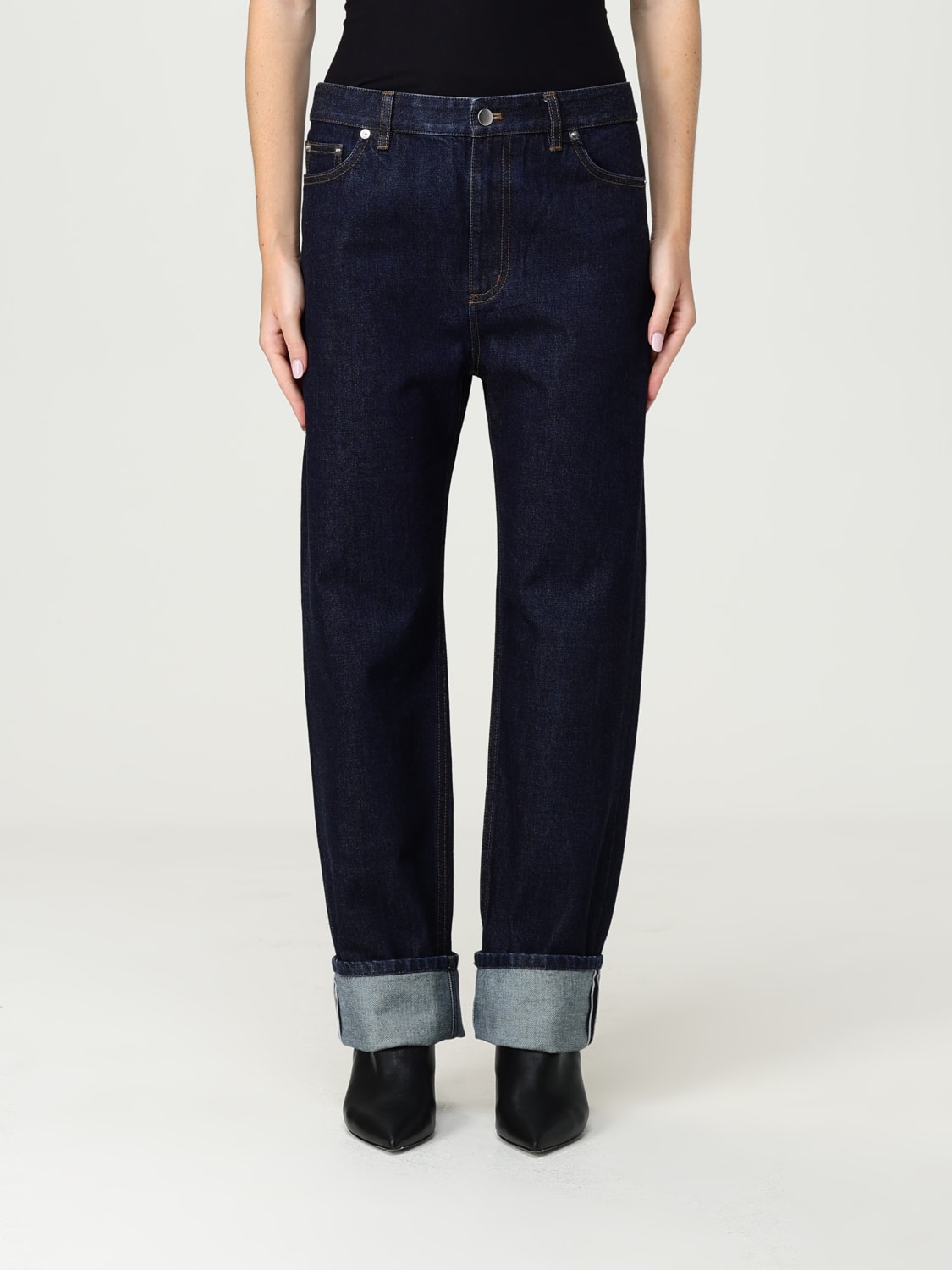 TIBI JEANS: Hose damen Tibi, Blau - Img 1