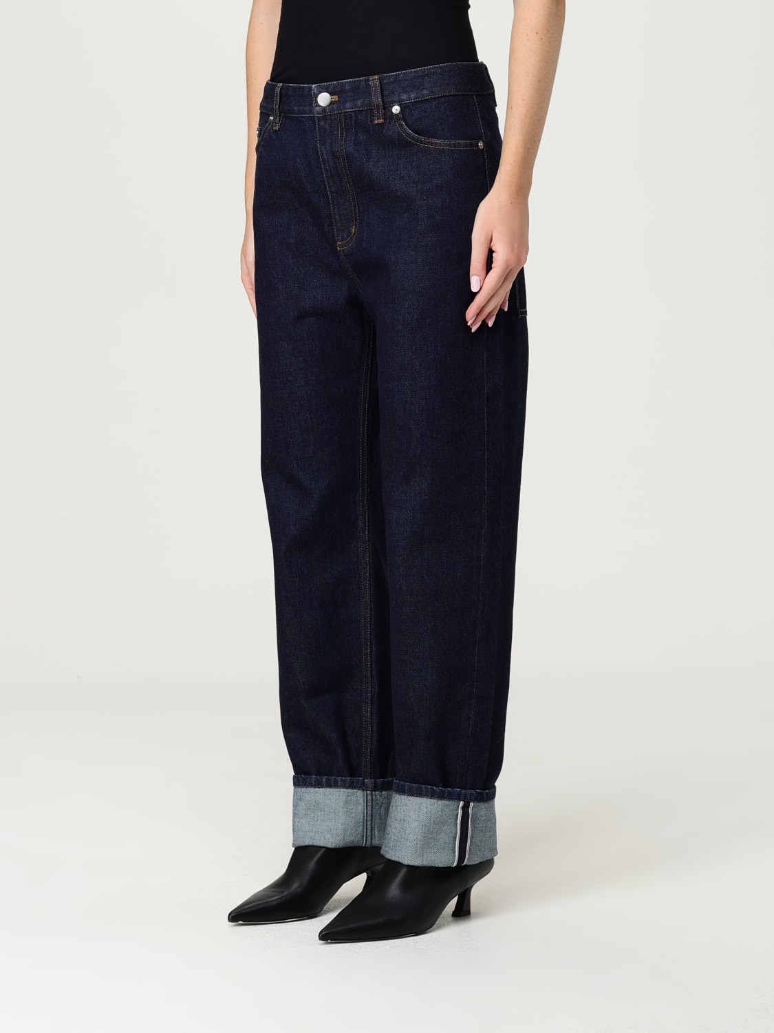TIBI JEANS: Hose damen Tibi, Blau - Img 3