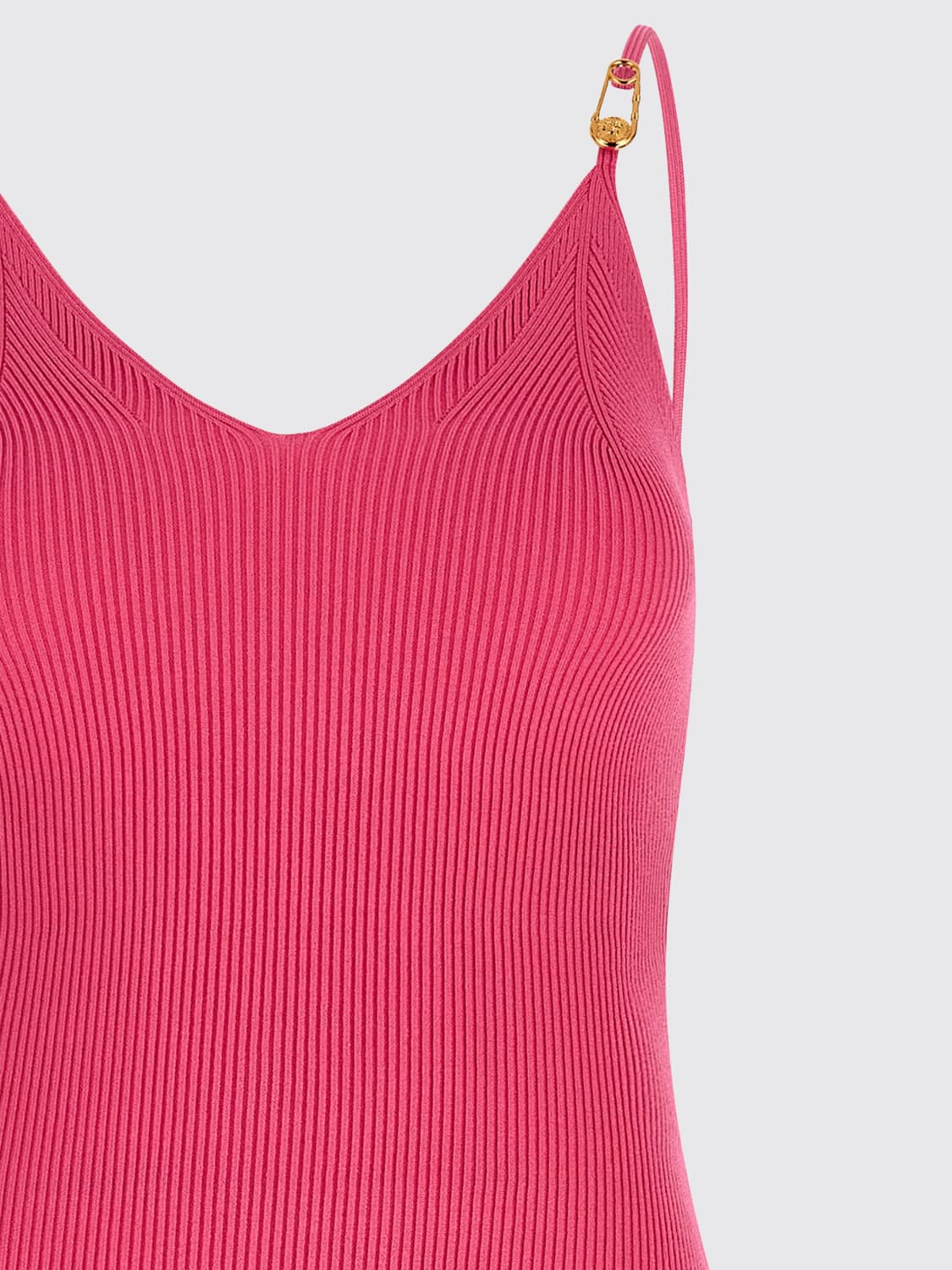 VERSACE DRESS: Dress woman Versace, Fuchsia - Img 3