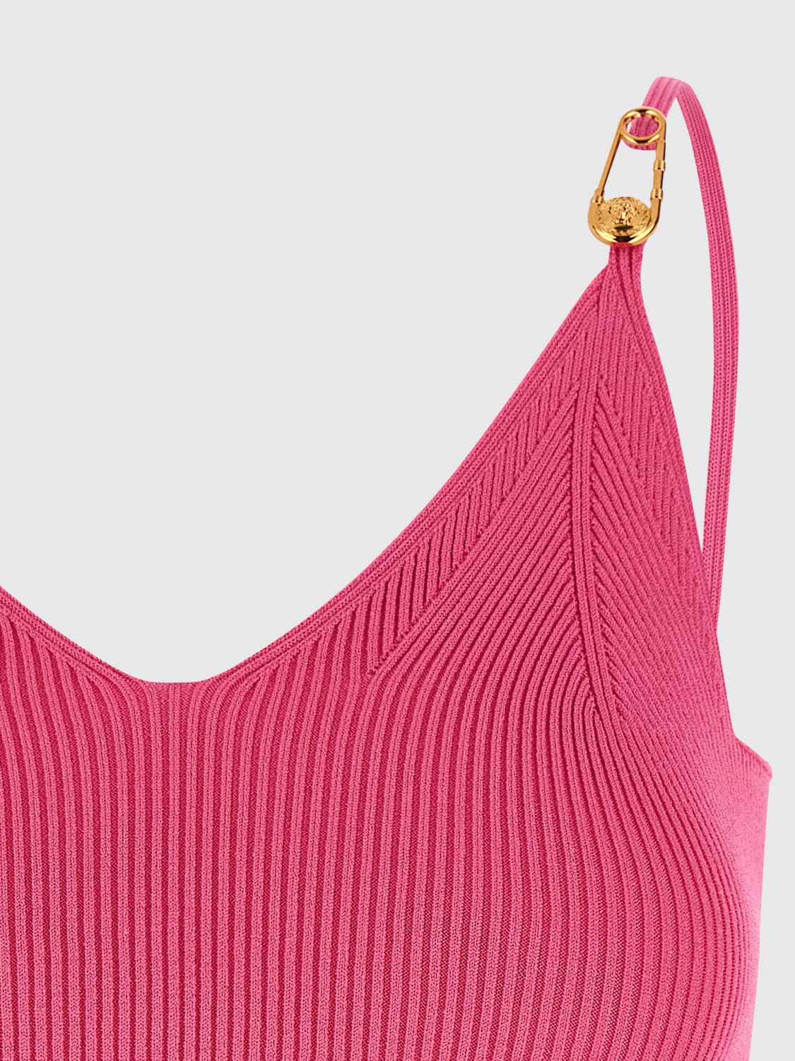 VERSACE TOP: Top woman Versace, Fuchsia - Img 3