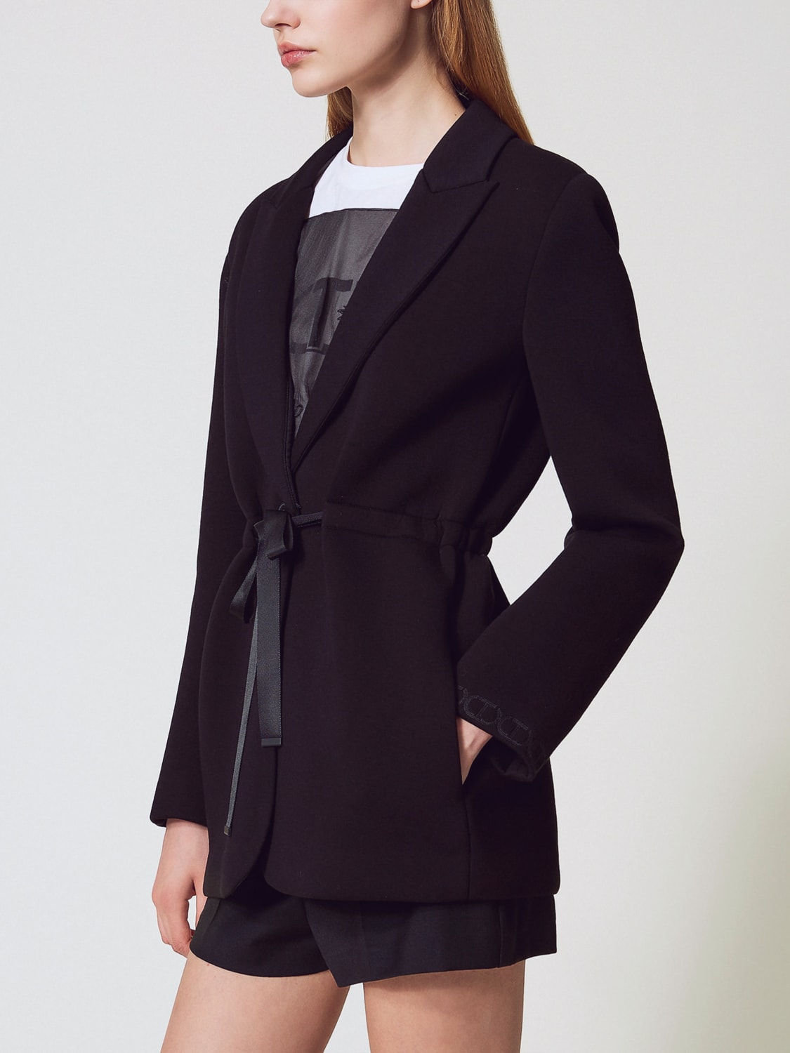 TWINSET JACKET: Jacket woman Twinset, Black - Img 3