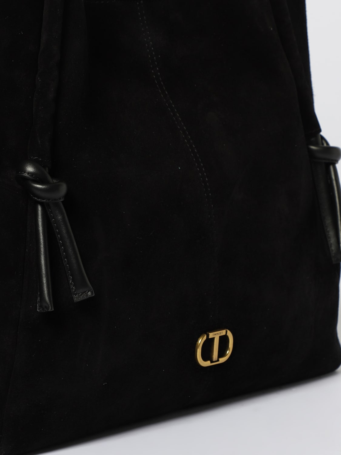 TWINSET TOTE BAG: Shoulder bag woman Twinset, Black - Img 3