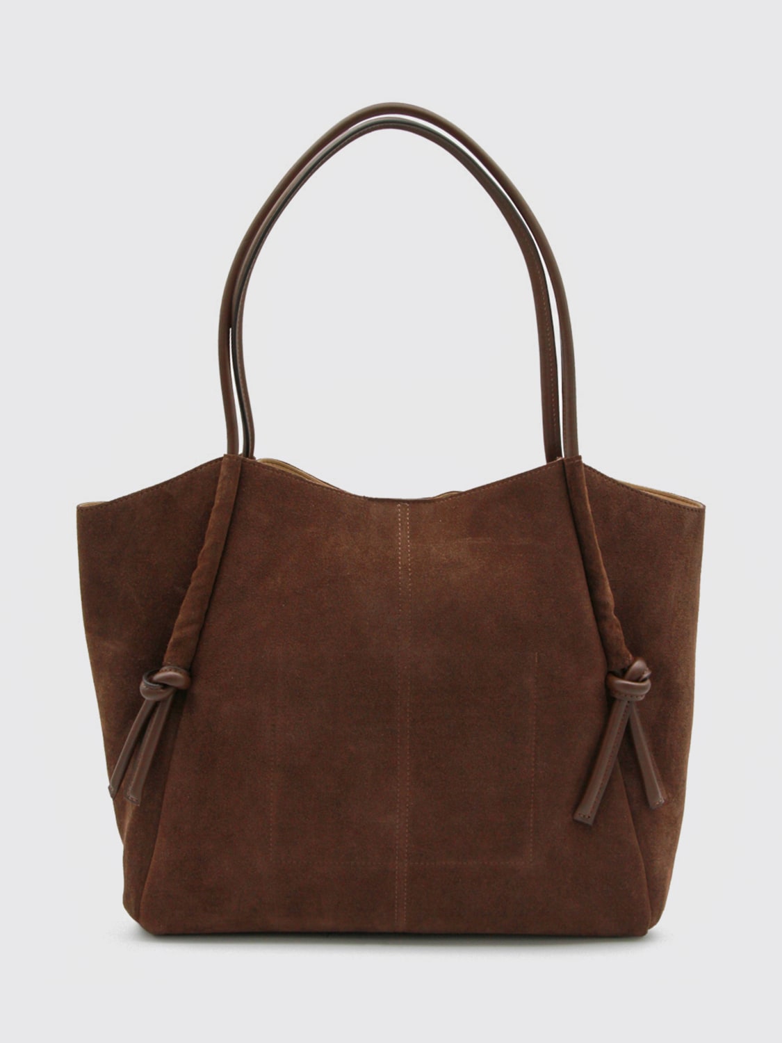 TWINSET TOTE BAG: Shoulder bag woman Twinset, Coffee - Img 2