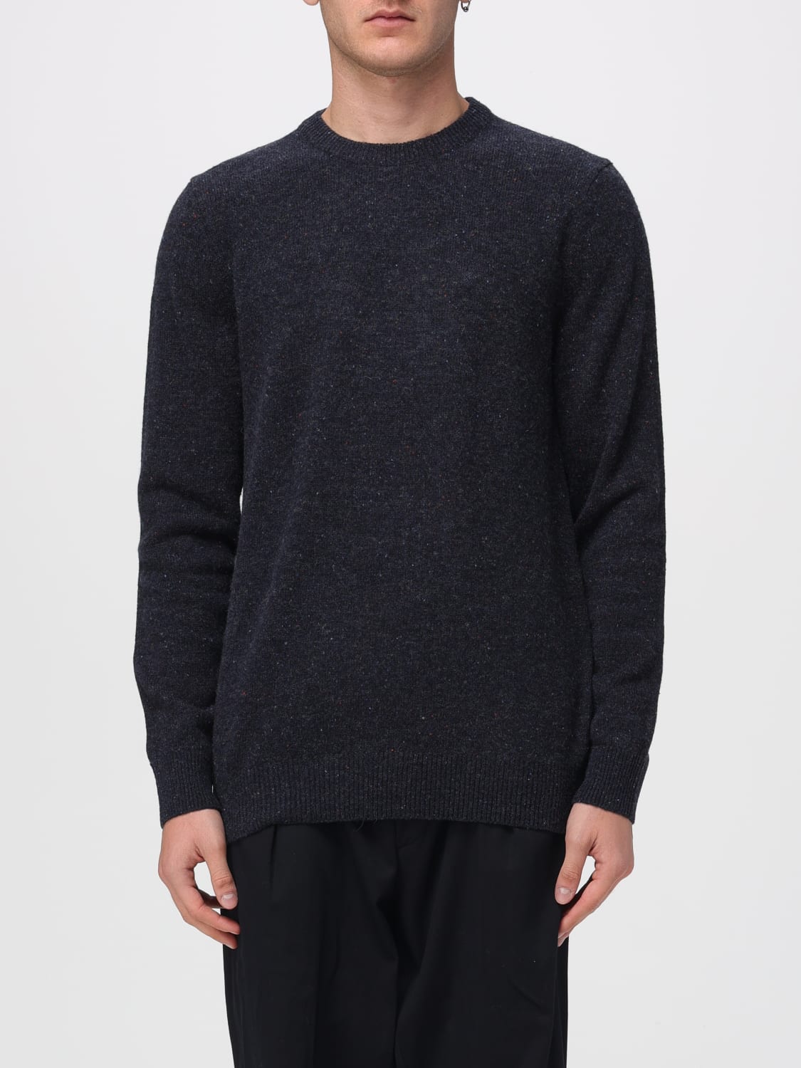 BARBOUR SWEATER: Sweater men Barbour, Blue - Img 1