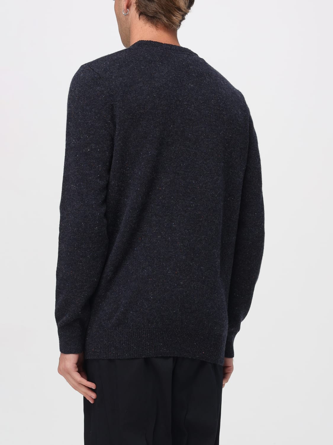 BARBOUR SWEATER: Sweater men Barbour, Blue - Img 2