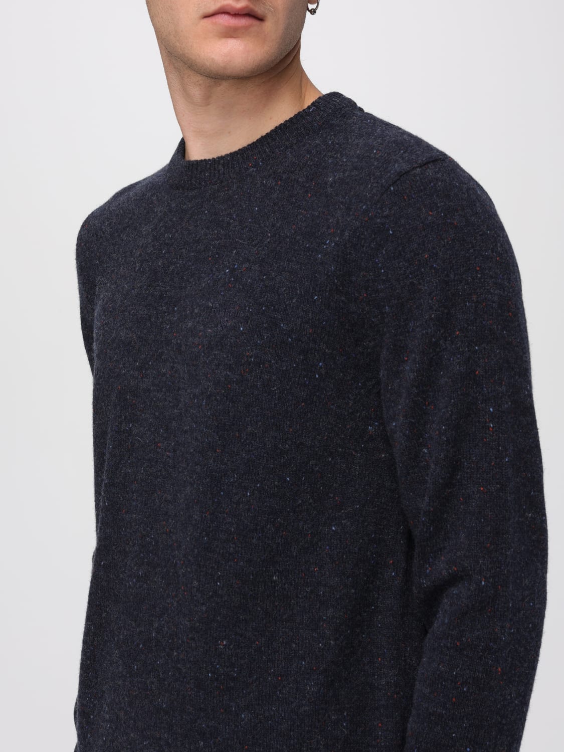 BARBOUR SWEATER: Sweater men Barbour, Blue - Img 3