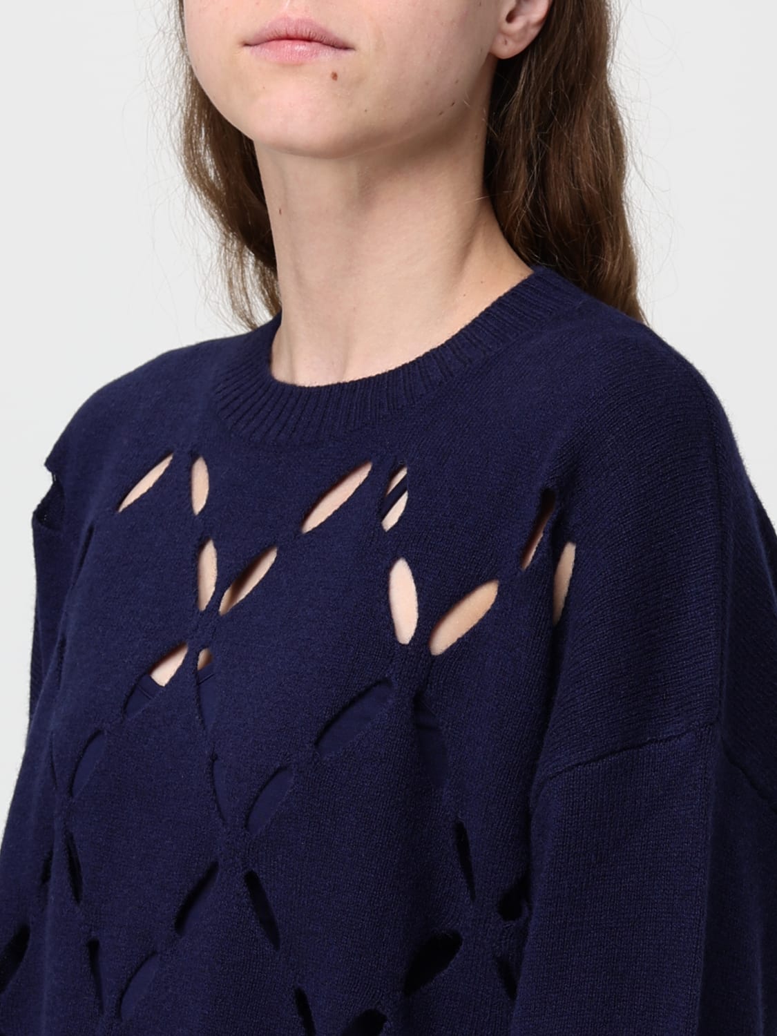 LIU JO 毛衣: 毛衣 女士 Liu Jo, 蓝色 - Img 3