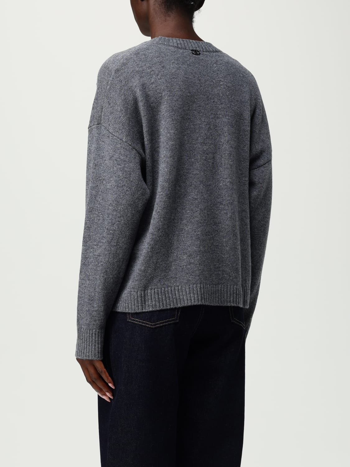LIU JO SWEATER: Sweater woman Liu Jo, Grey - Img 2