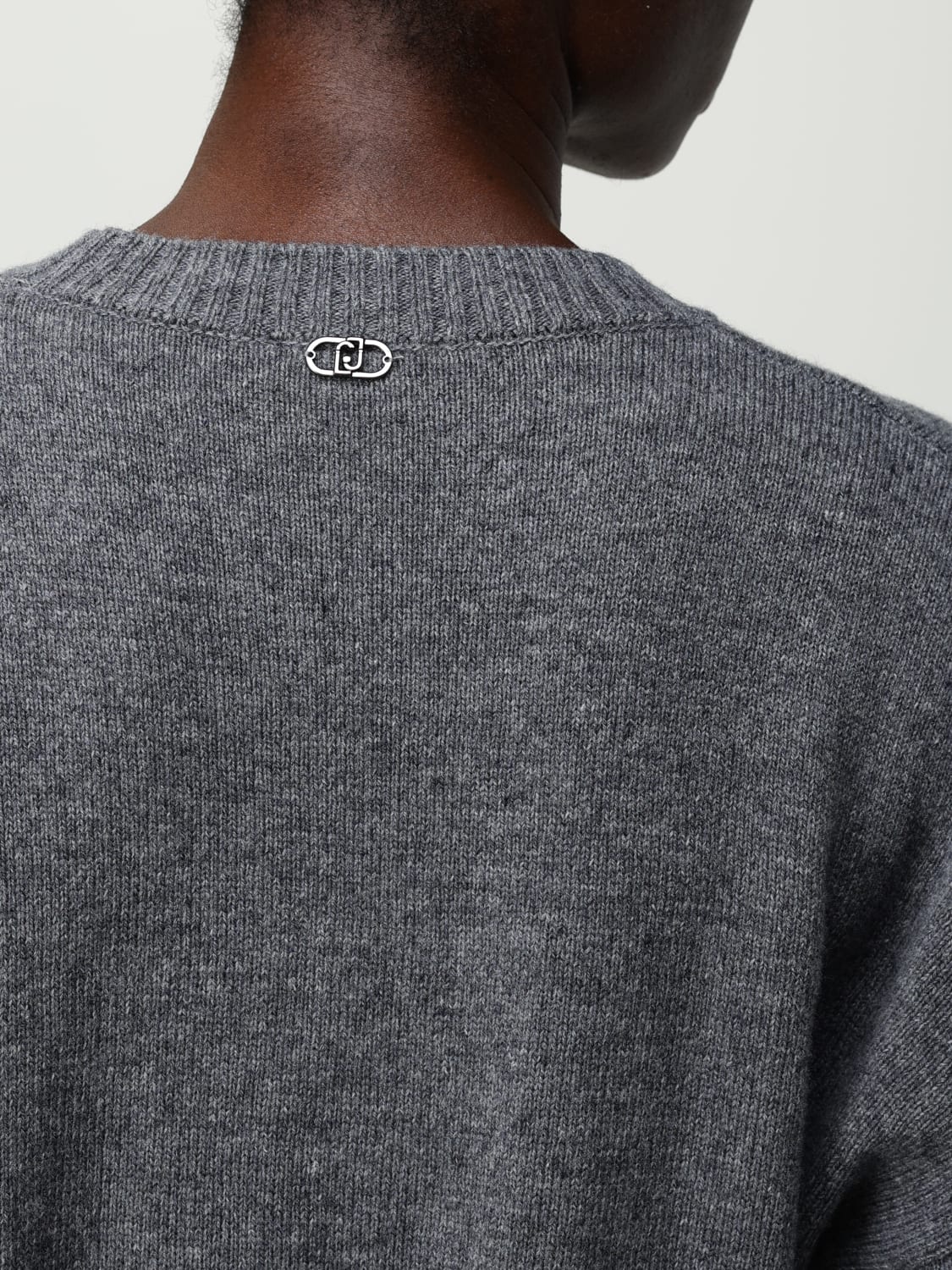 LIU JO SWEATER: Sweater woman Liu Jo, Grey - Img 3