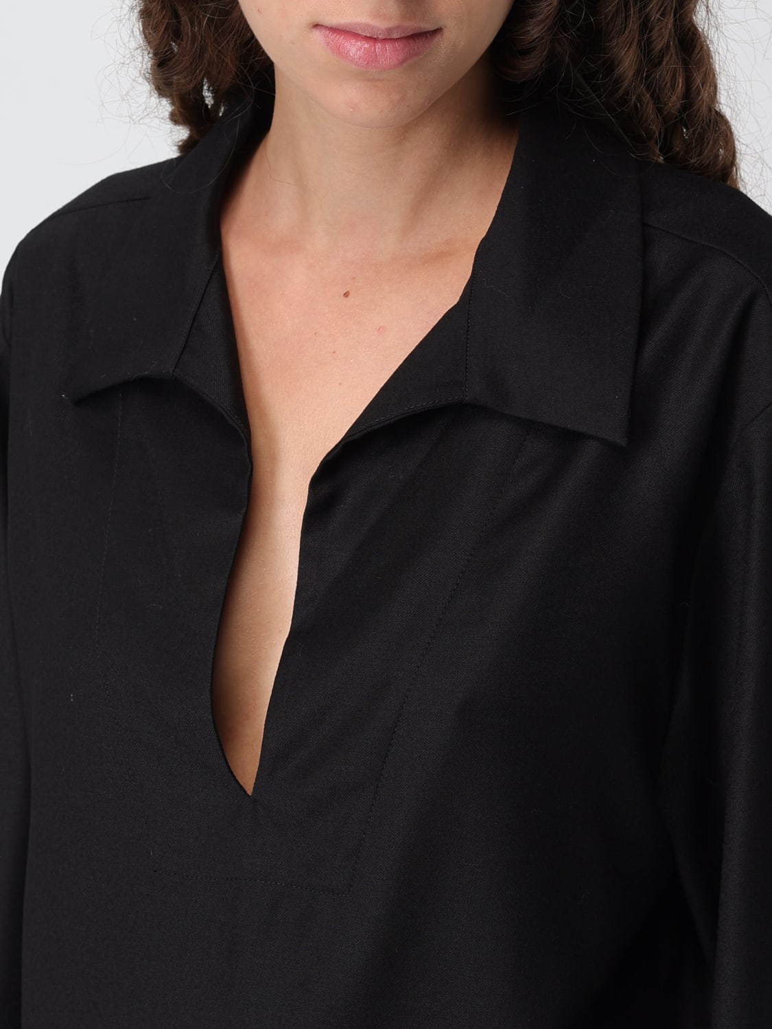 BARENA POLO SHIRT: Top woman Barena, Black - Img 4