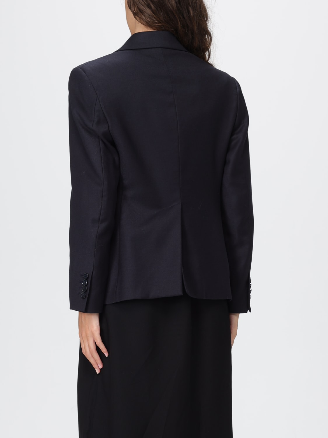 BARENA JACKET: Blazer woman Barena, Navy - Img 2