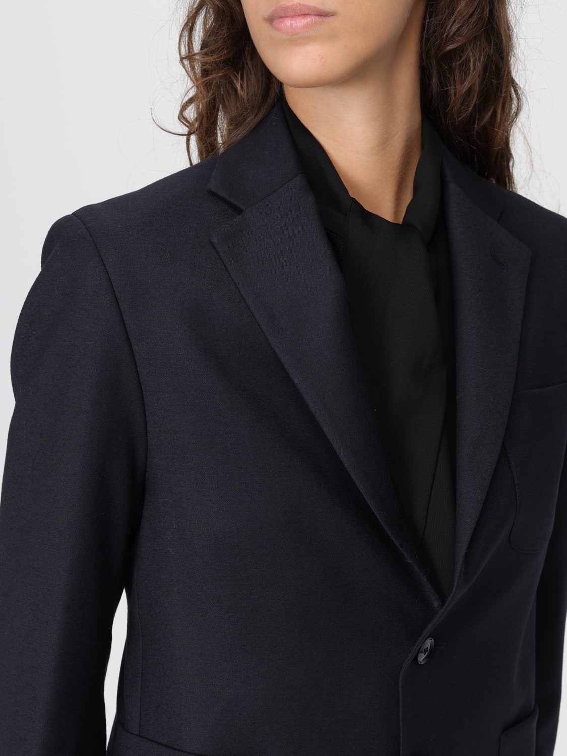 BARENA JACKET: Blazer woman Barena, Navy - Img 4