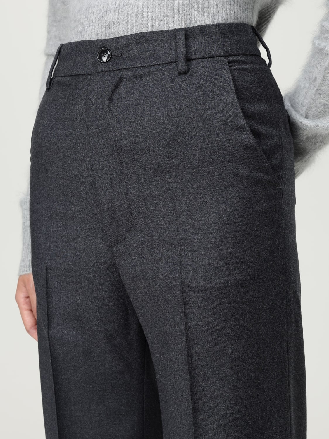 BARENA 裤子: 裤子 女士 Barena, 灰色 - Img 4