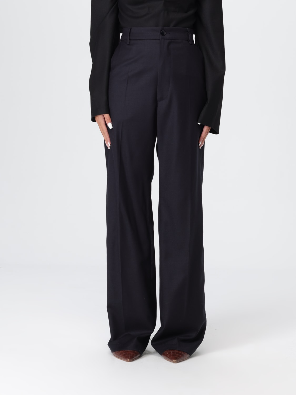 BARENA HOSE: Hose damen Barena, Navy - Img 1