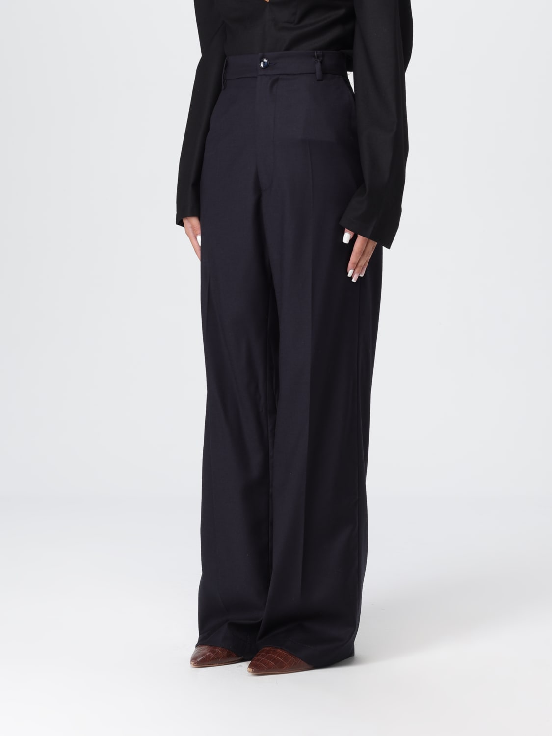 BARENA HOSE: Hose damen Barena, Navy - Img 3