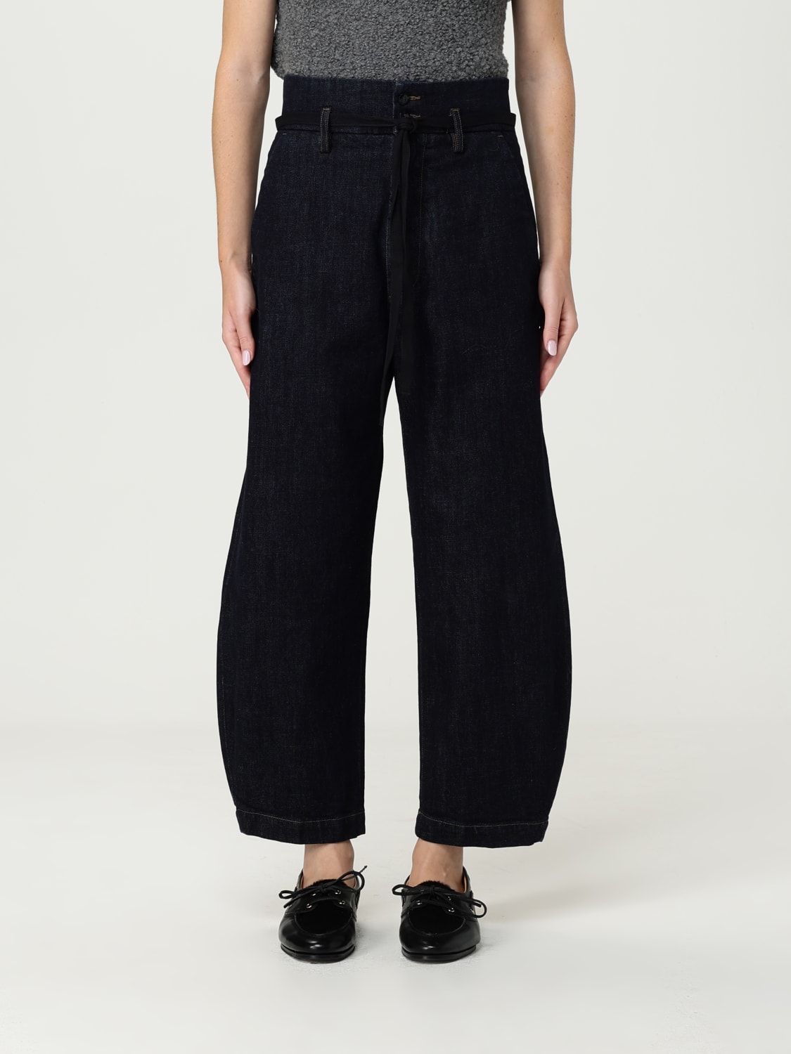 BARENA JEANS: Trousers woman Barena, Navy - Img 1