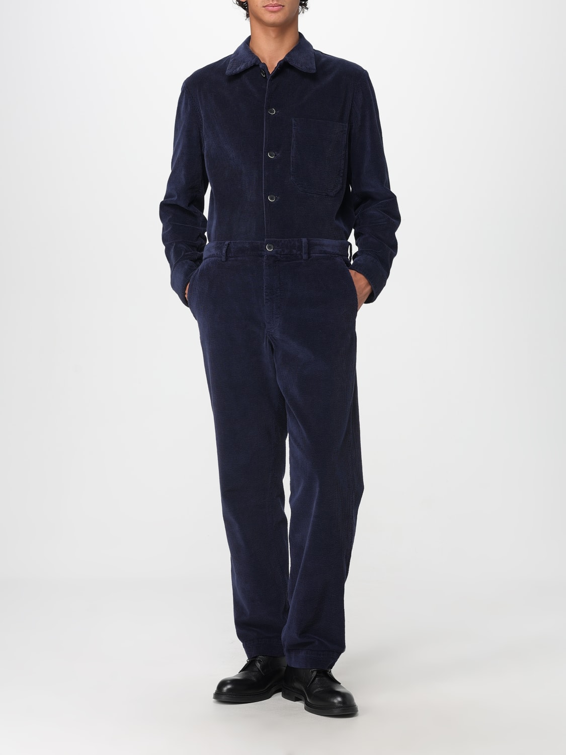 BARENA TROUSERS: Trousers men Barena, Navy - Img 2