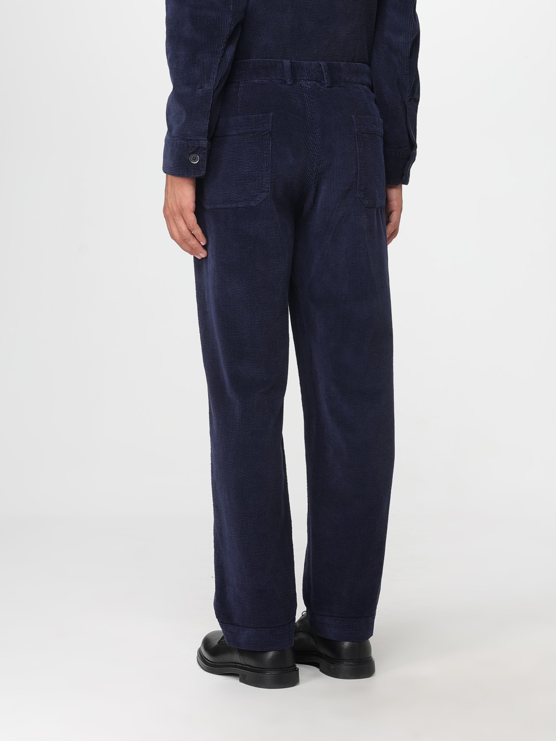 BARENA TROUSERS: Trousers men Barena, Navy - Img 3