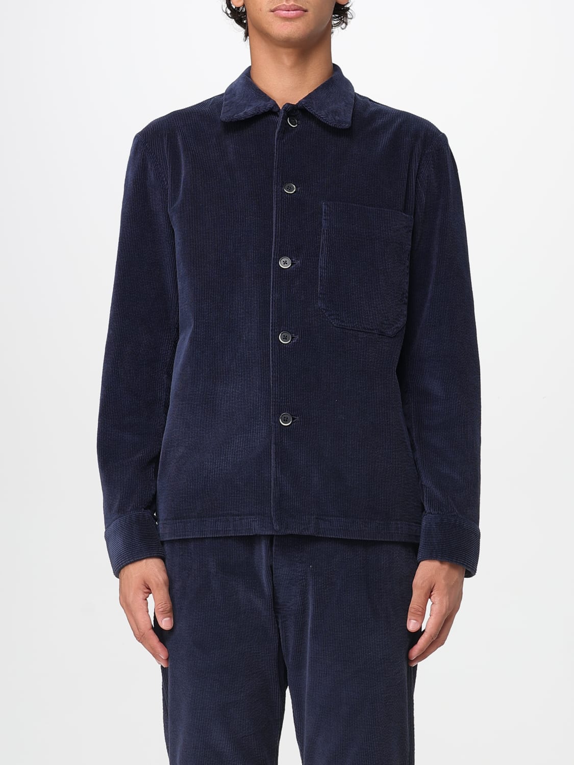 BARENA CAMISA: Camisa hombre Barena, Azul Marino - Img 1