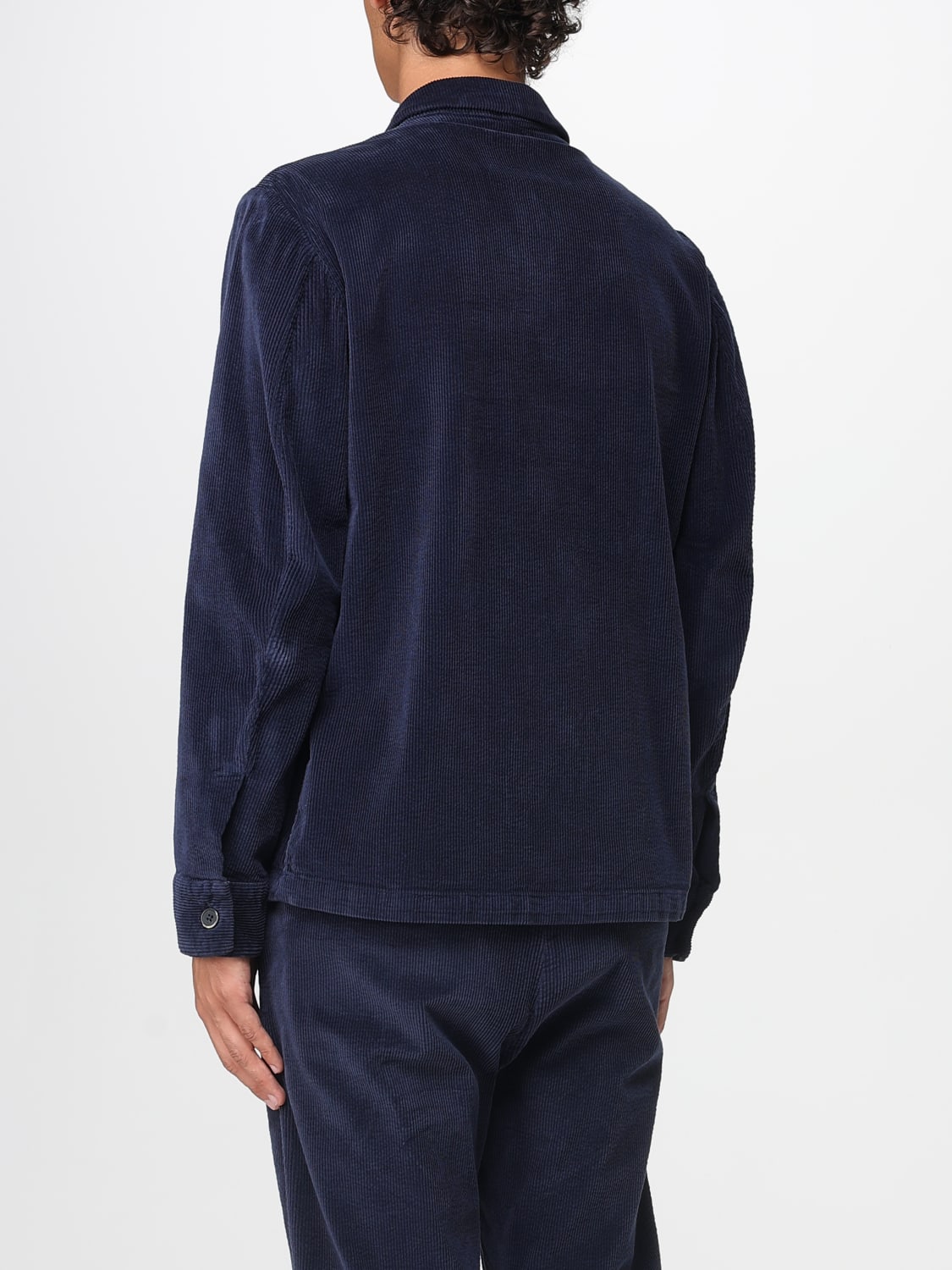 BARENA CAMISA: Camisa hombre Barena, Azul Marino - Img 3