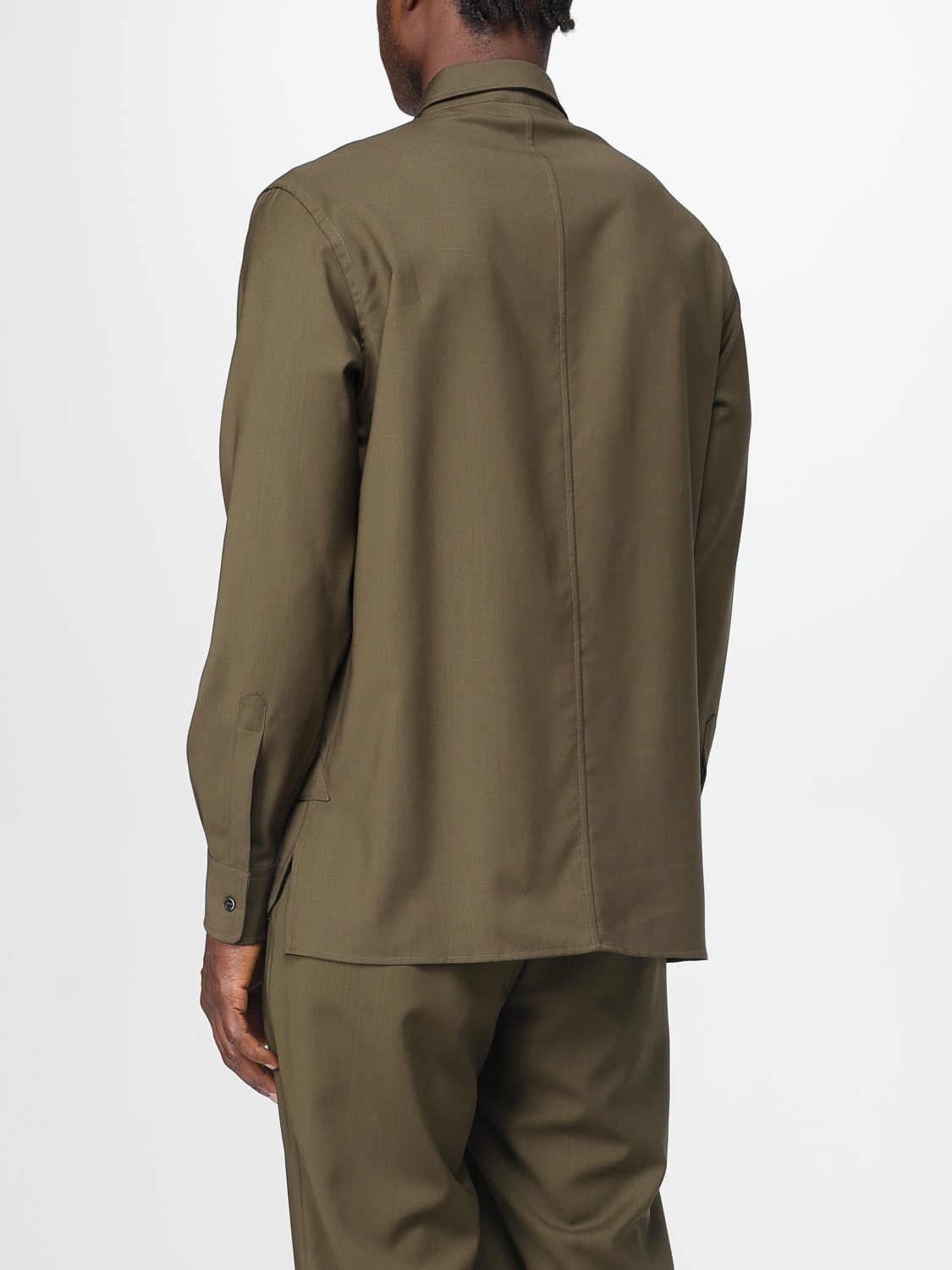 BARENA SHIRT: Shirt men Barena, Olive - Img 2