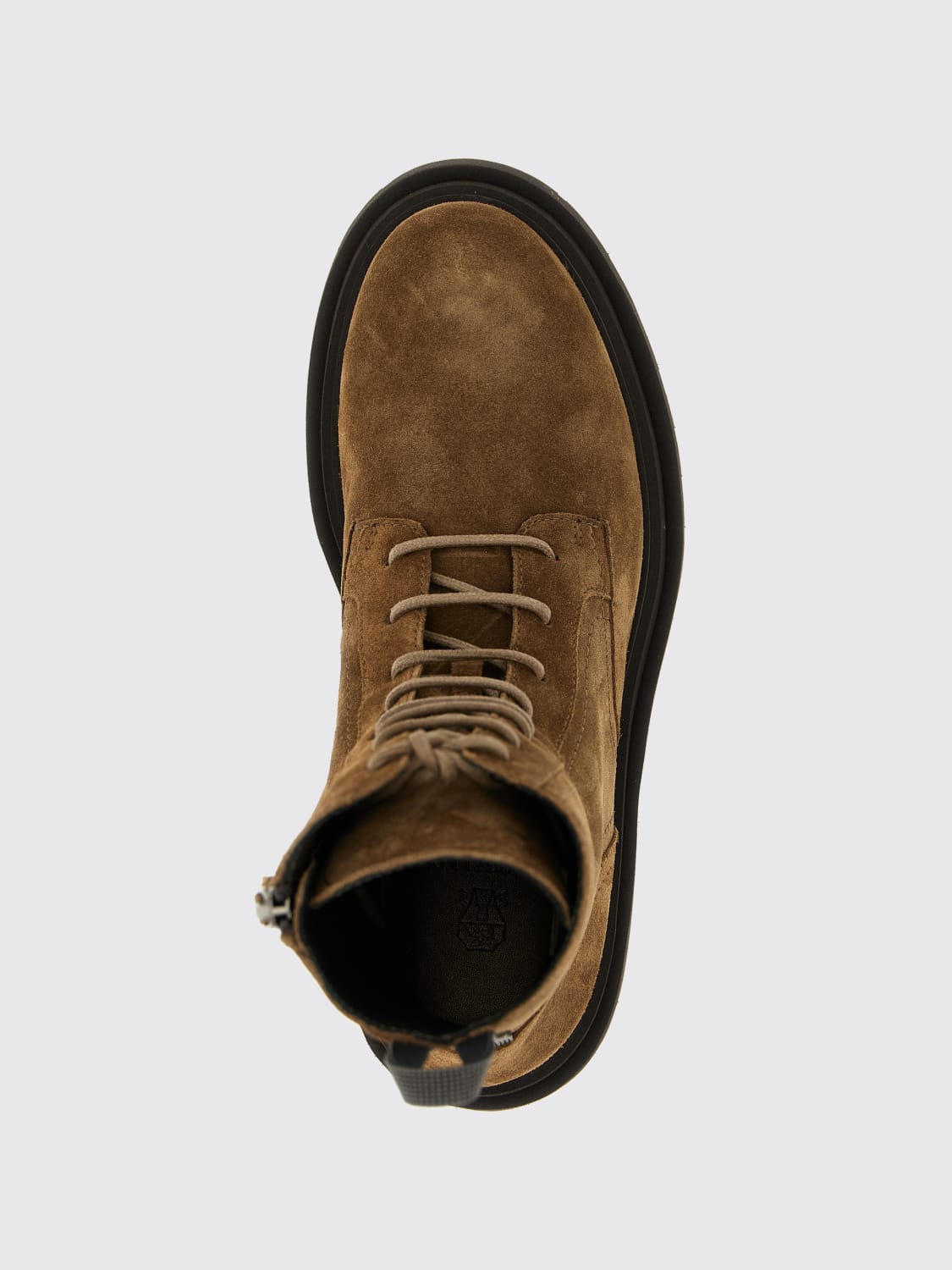 BRUNELLO CUCINELLI BOOTS: Shoes woman Brunello Cucinelli, Brown - Img 4