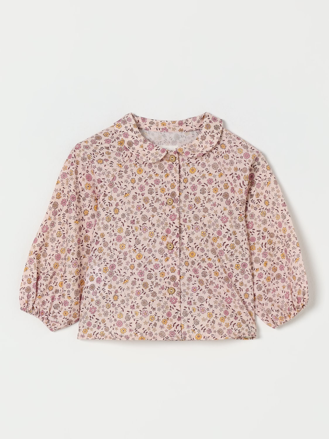 TEDDY & MINOU CHEMISE: Chemise enfant Teddy & Minou, Poudre - Img 1