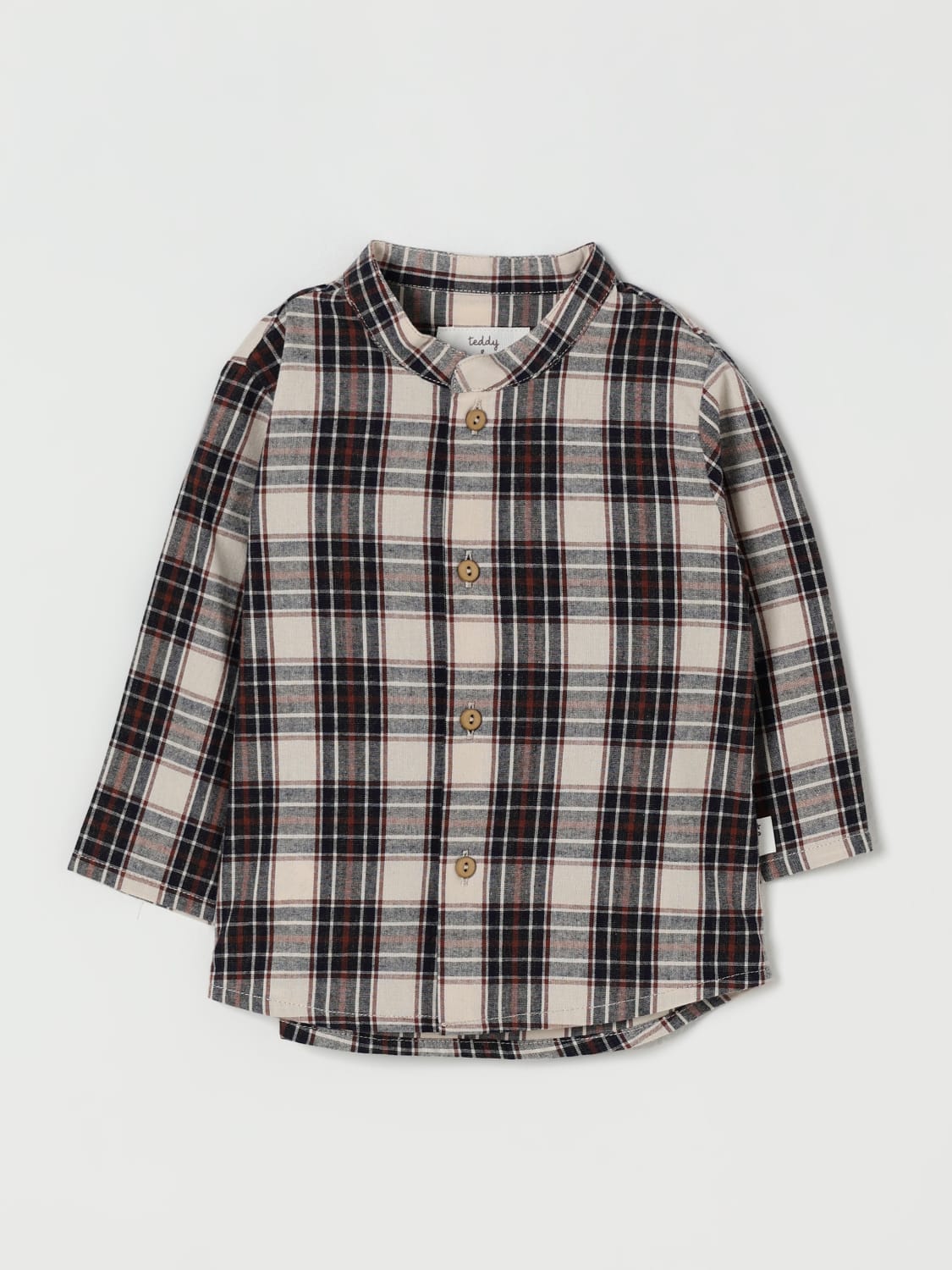 TEDDY & MINOU SHIRT: Shirt kids Teddy & Minou, Blue - Img 1