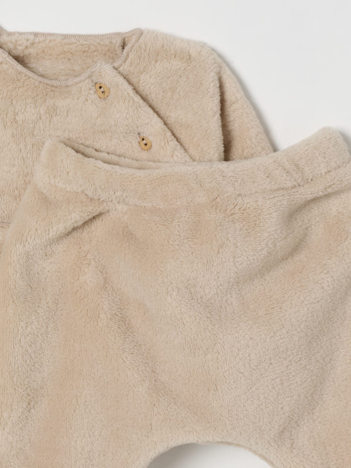 TEDDY & MINOU JUMPSUIT: Jumpsuit kids Teddy & Minou, Beige - Img 3