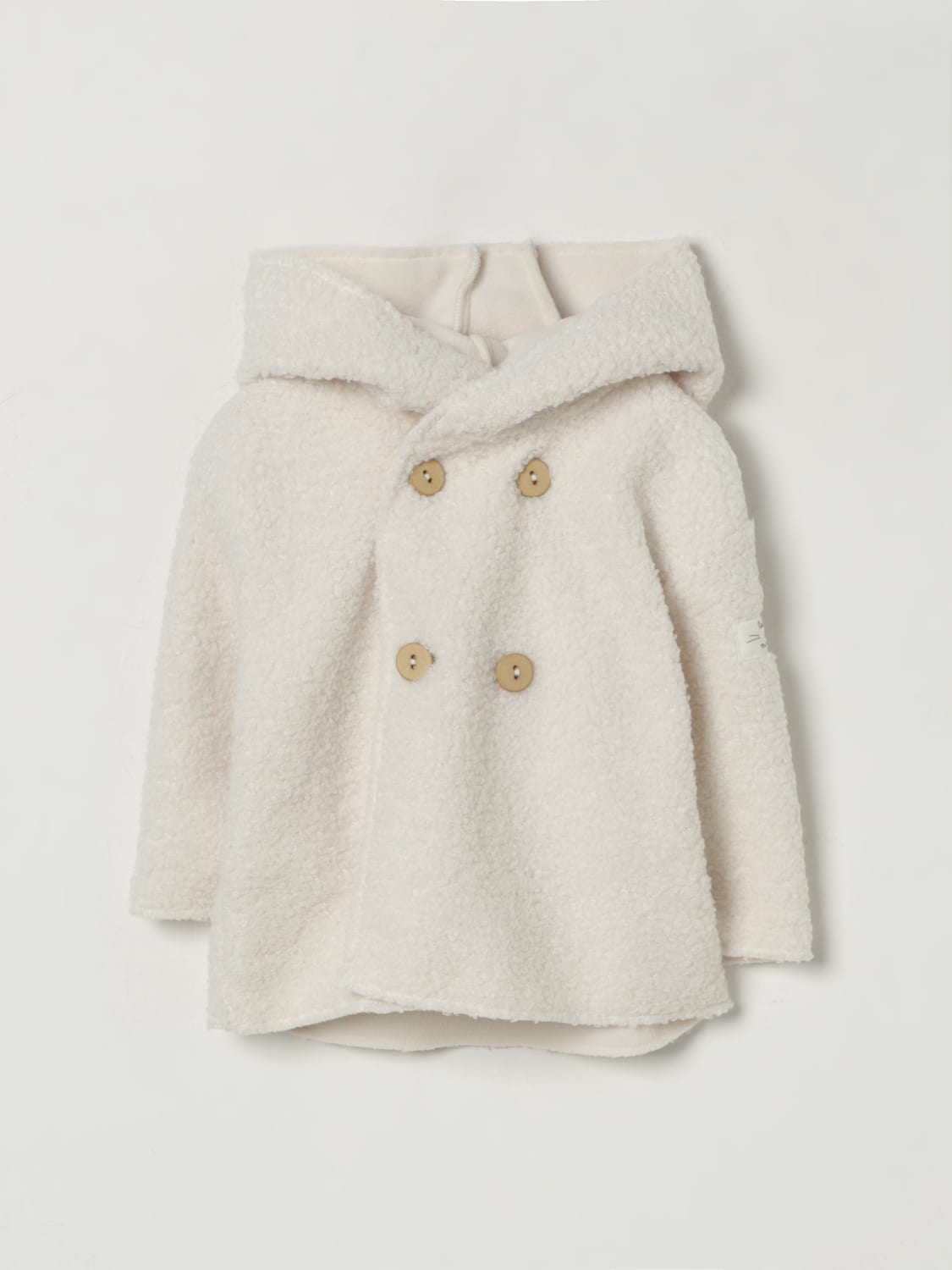 TEDDY & MINOU JACKET: Coats kids Teddy & Minou, White - Img 1