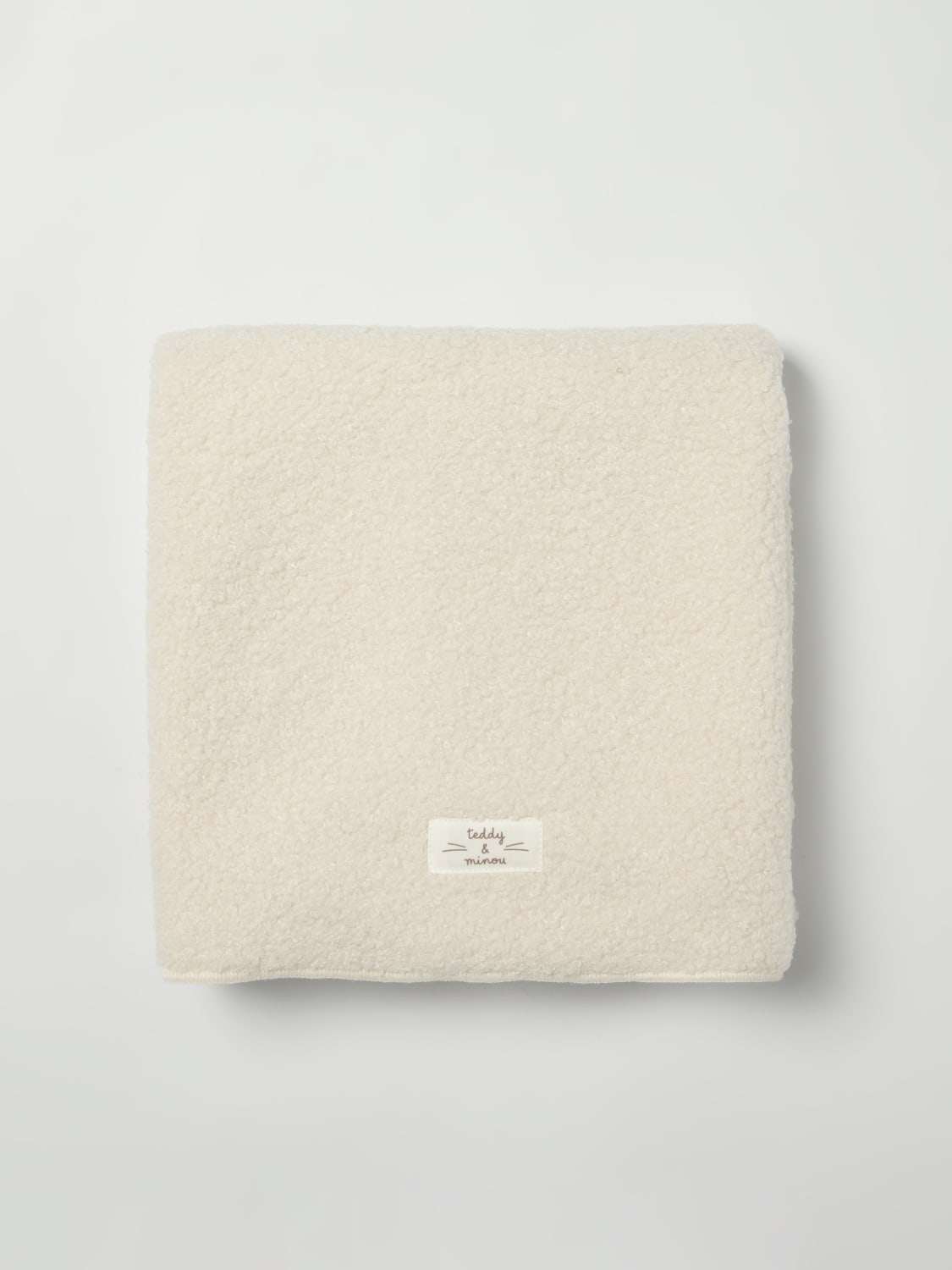 TEDDY & MINOU BLANKET: Blanket kids Teddy & Minou, White - Img 1