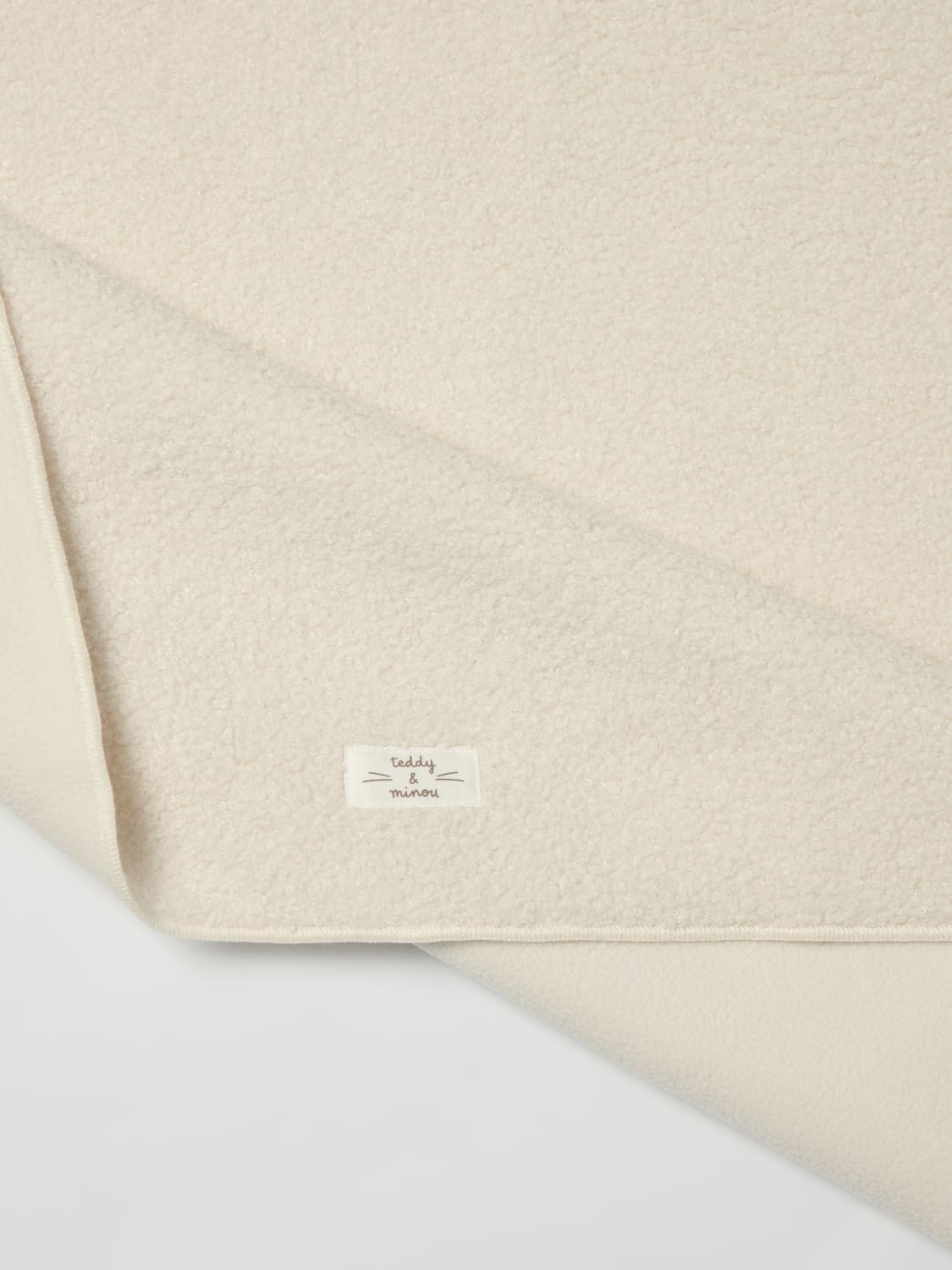 TEDDY & MINOU BLANKET: Blanket kids Teddy & Minou, White - Img 3