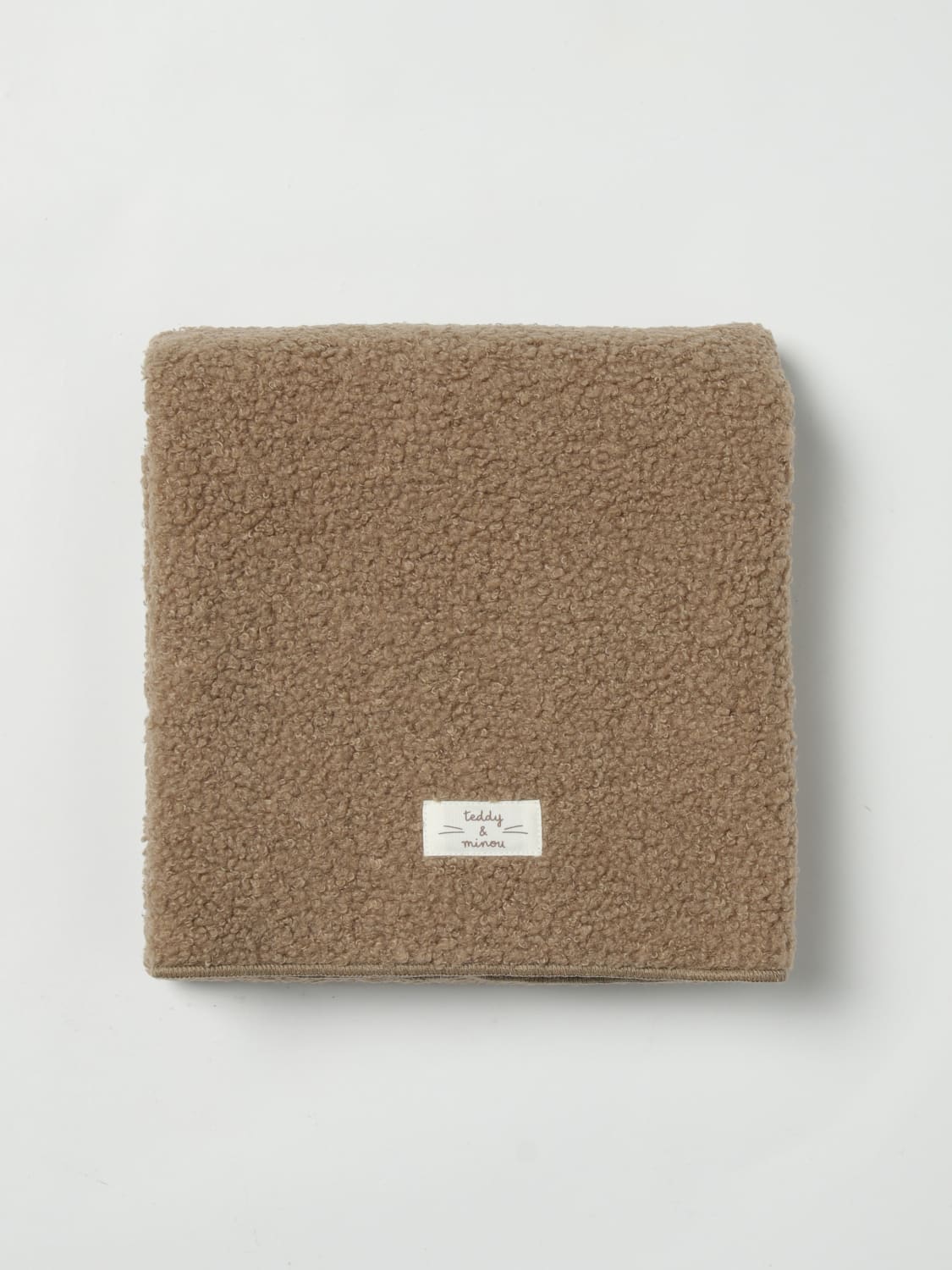 TEDDY & MINOU BLANKET: Blanket kids Teddy & Minou, Walnut - Img 1