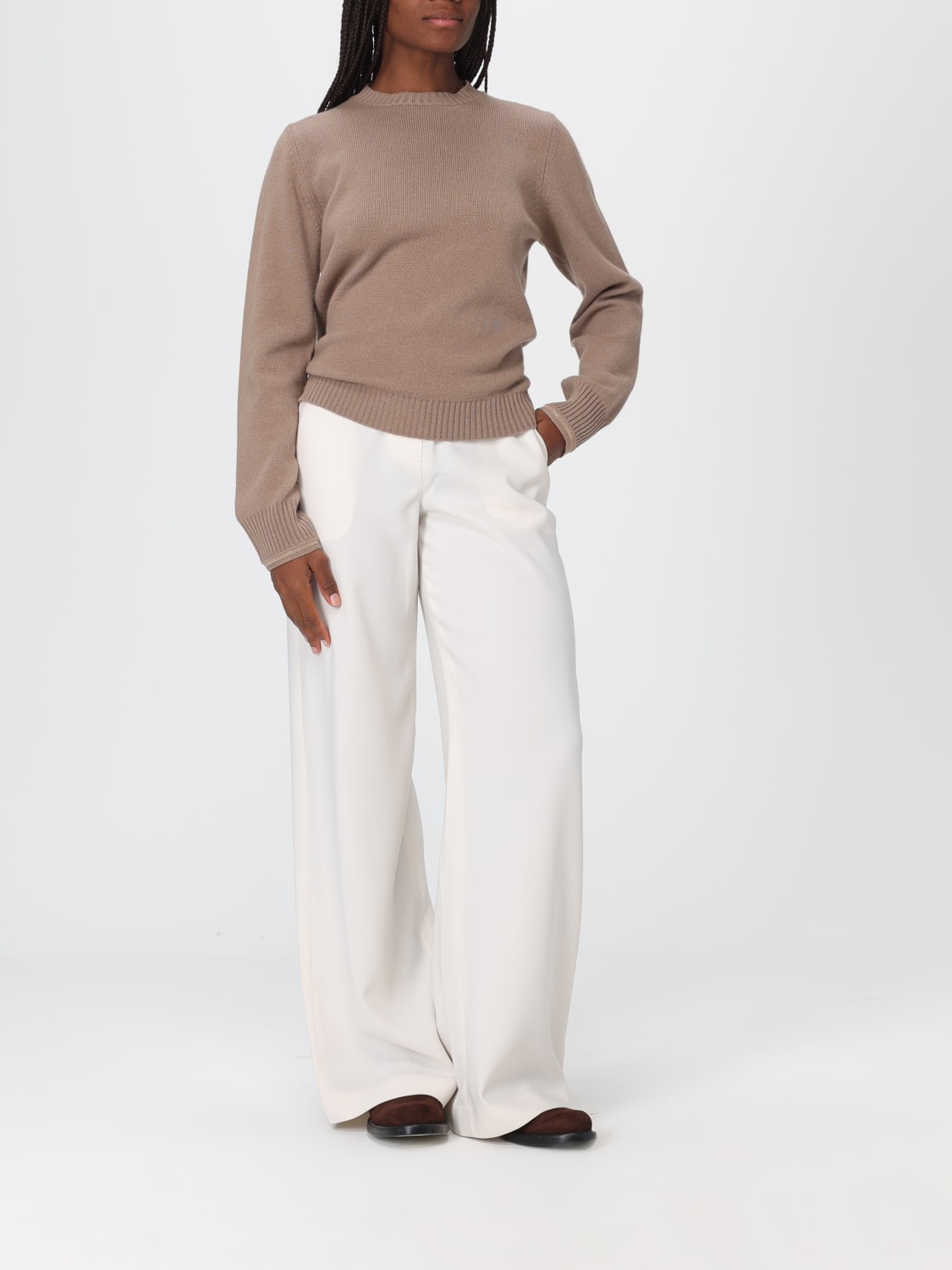 FABIANA FILIPPI PULLOVER: Pullover damen Fabiana Filippi, Braun - Img 2