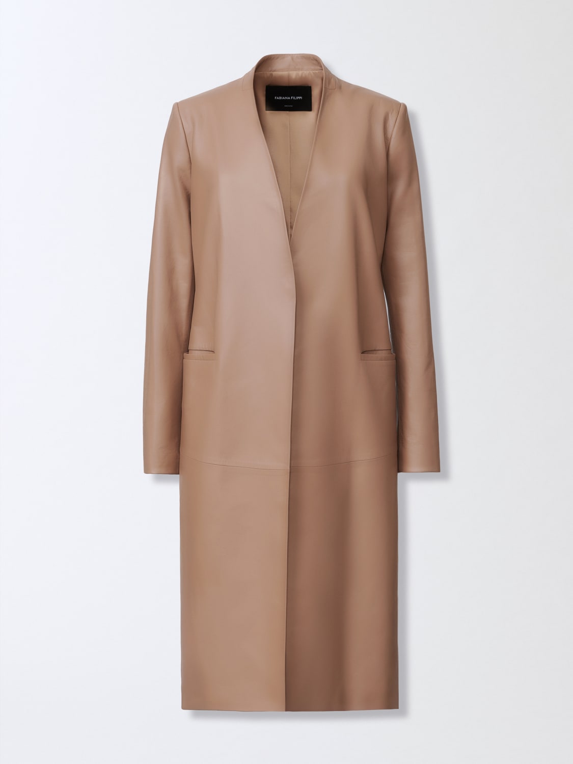 FABIANA FILIPPI COAT: Blazer woman Fabiana Filippi, Natural - Img 5