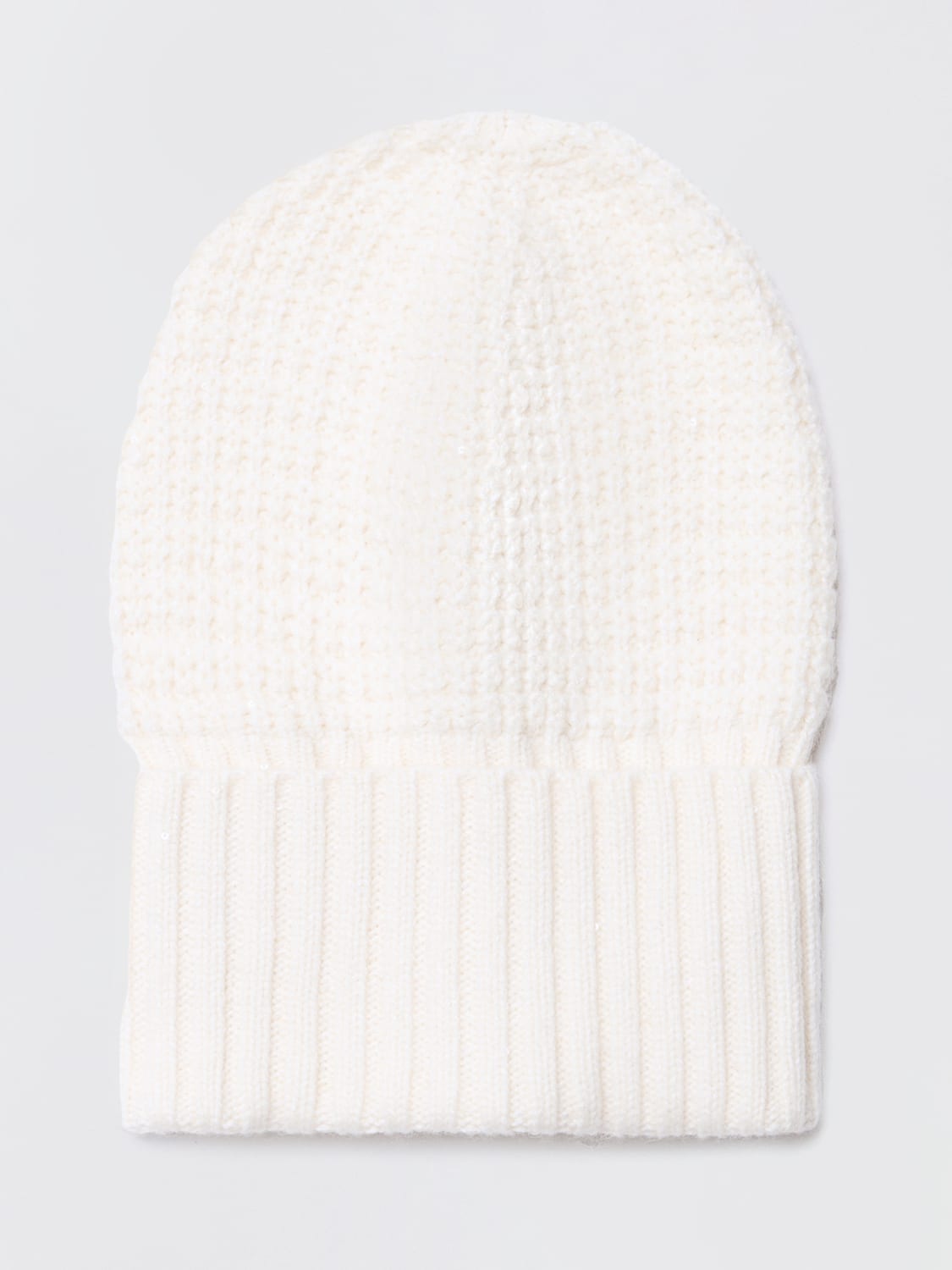 FABIANA FILIPPI HAT: Scarf woman Fabiana Filippi, White - Img 1