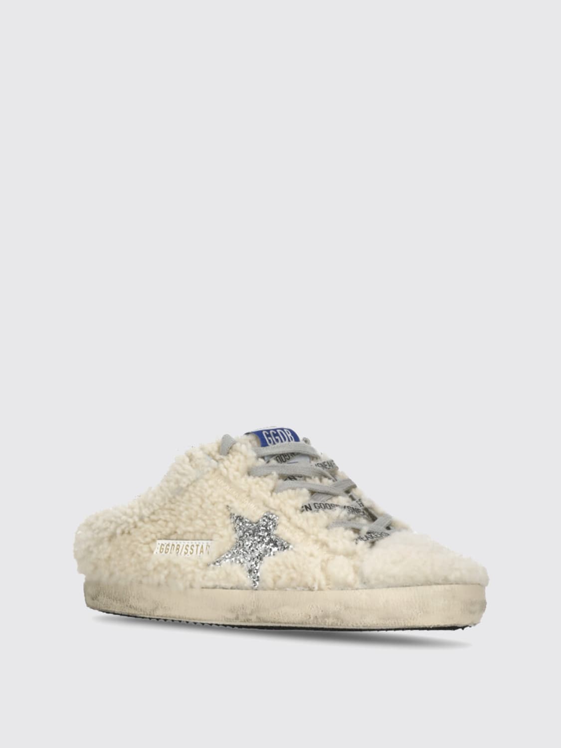 GOLDEN GOOSE SNEAKERS: Sneakers woman Golden Goose, Ivory - Img 2