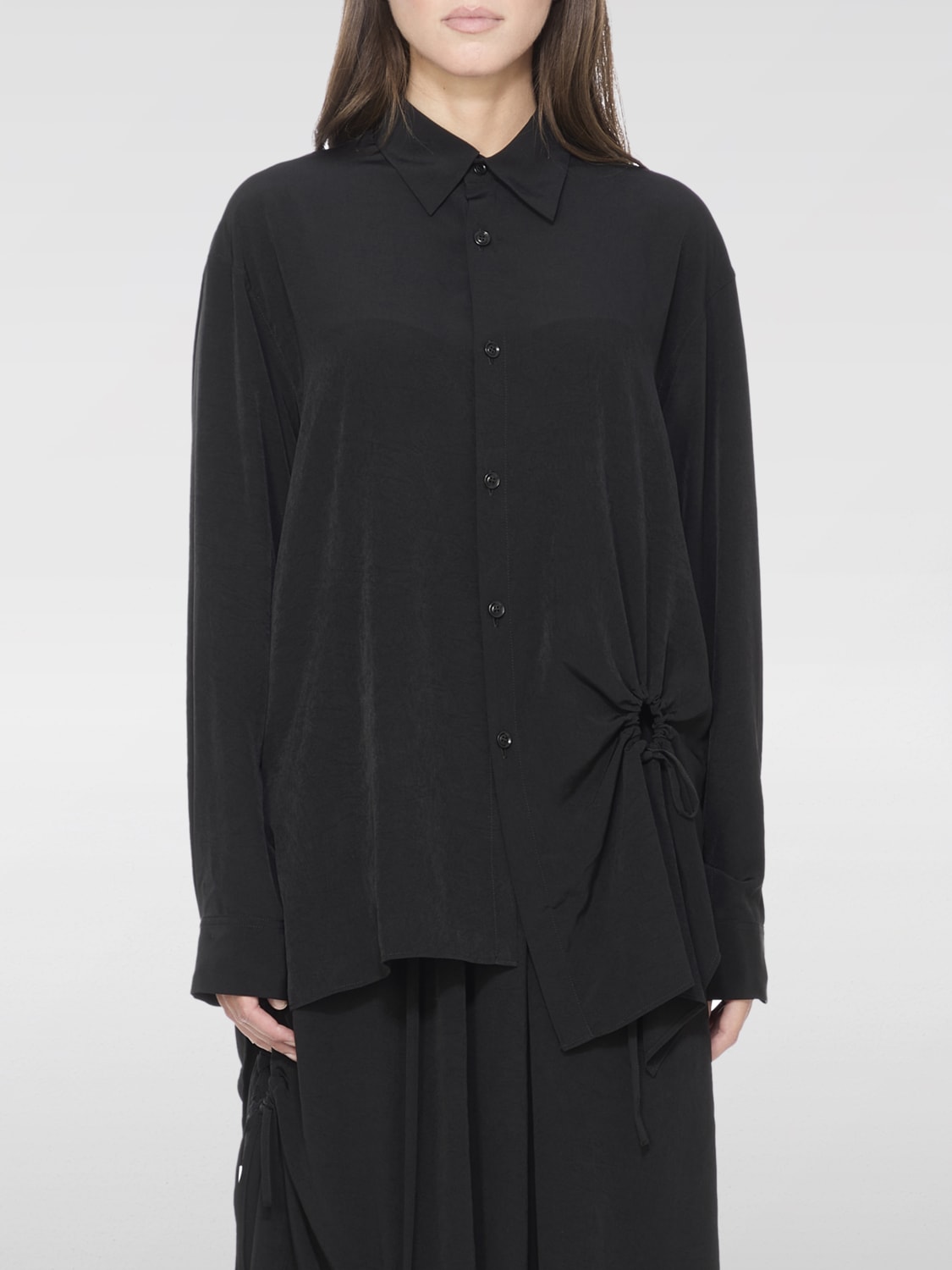 Y'S CAMISA: Camisa mujer Y's, Negro - Img 1