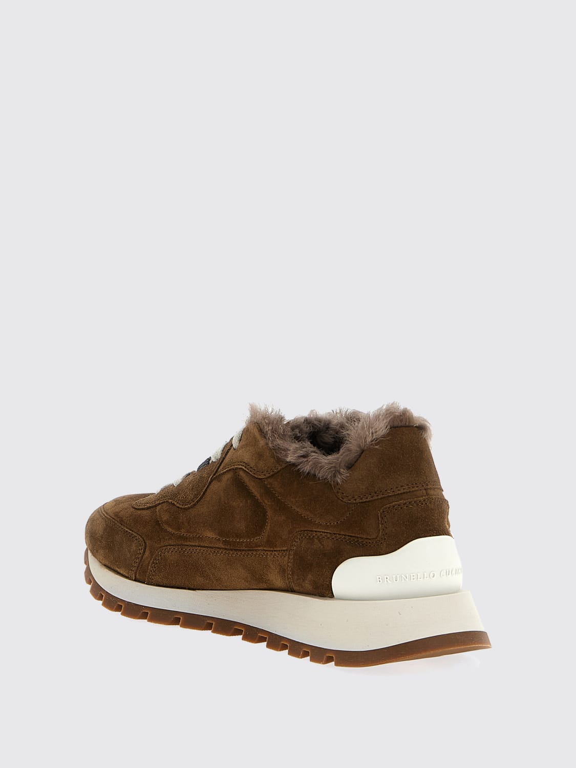 BRUNELLO CUCINELLI SNEAKERS: Sneakers woman Brunello Cucinelli, Brown - Img 3